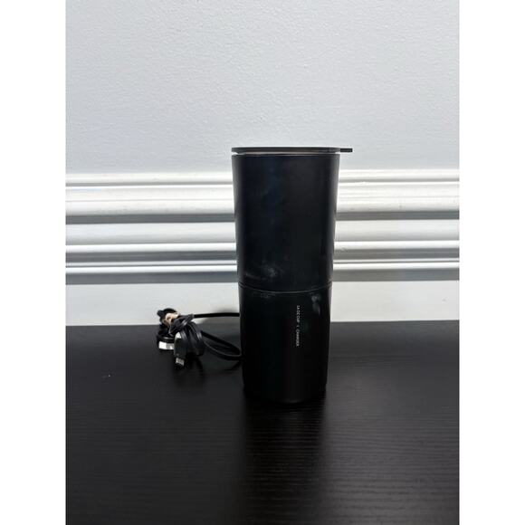 Sharper Image USB Powered Heated Mug, Double Insulated, Heated Base, Black 14 oz - Picture 1 of 4